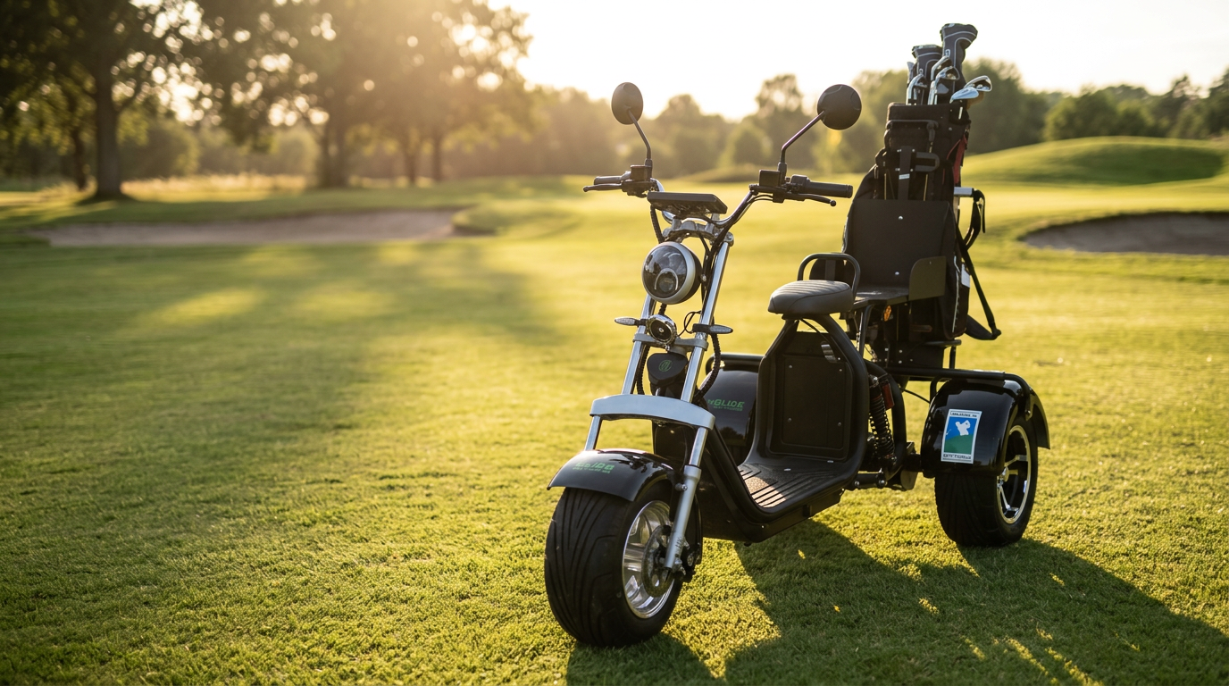 Alpha Glider 3W elektrisk golf carrier